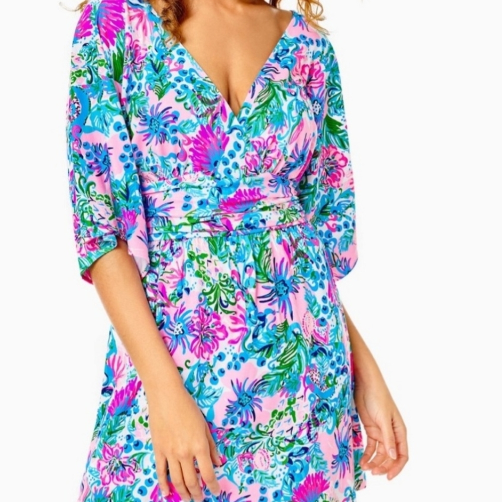 Floral V-Neck Romper